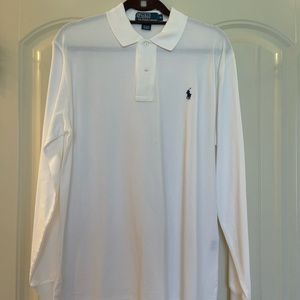 Long sleeve collared Polo by Ralph Lauren shirt